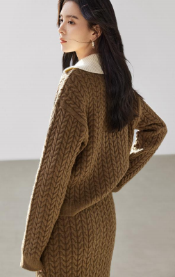 Womens' wool sweaters